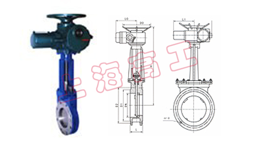 PZ973 电动式刀型闸阀