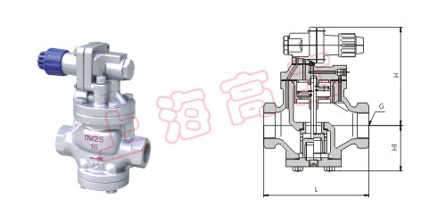YD13H/Y型 内螺纹连接高灵敏度蒸汽减压阀